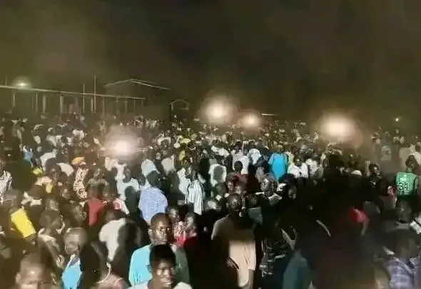 Open night show at Yei Freedom Square. File Photo (Access Radio)