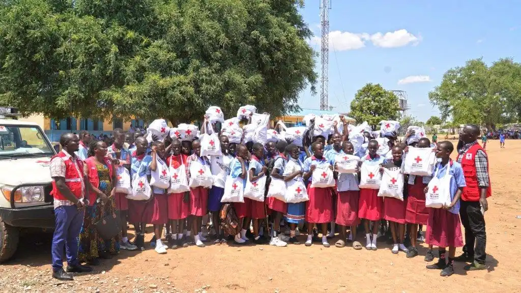 Red Cross Distributes Health Kits at Gudele West