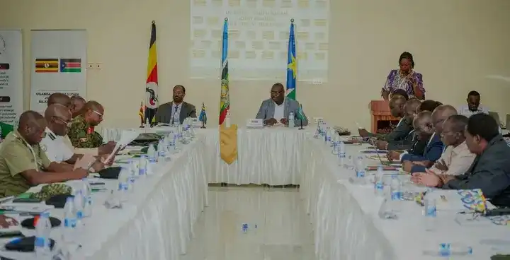 Security talks in Arua City. Photo Credit: Press Unit, Office of the Governor-CES