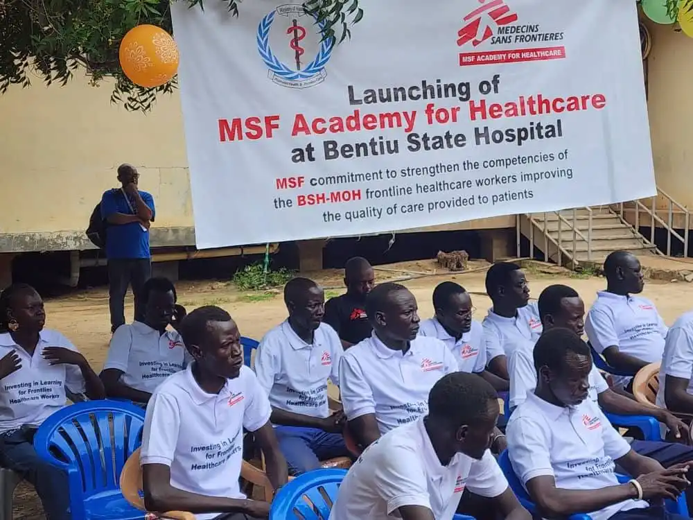 South Sudan Health Workers to Benefit from New MSF Academy South Sudan Health Workers to Benefit from New MSF Academy