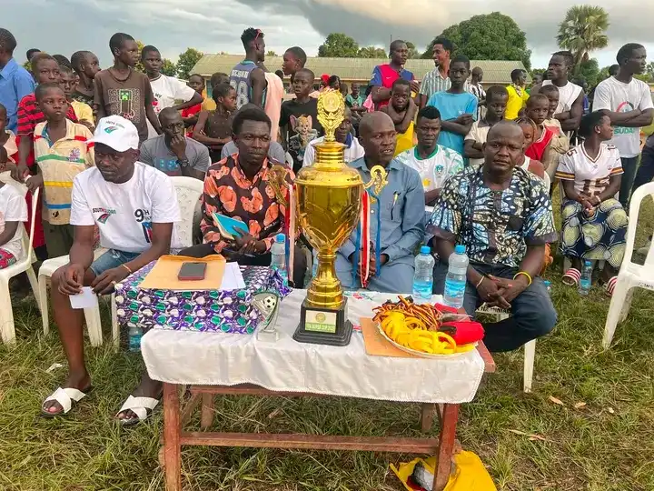 Football tournament in Yei town. Photo Credit: Isaac Mamur Scopas