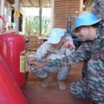 UN Team Checks Chinese Contingent Fuel Systems in Wau