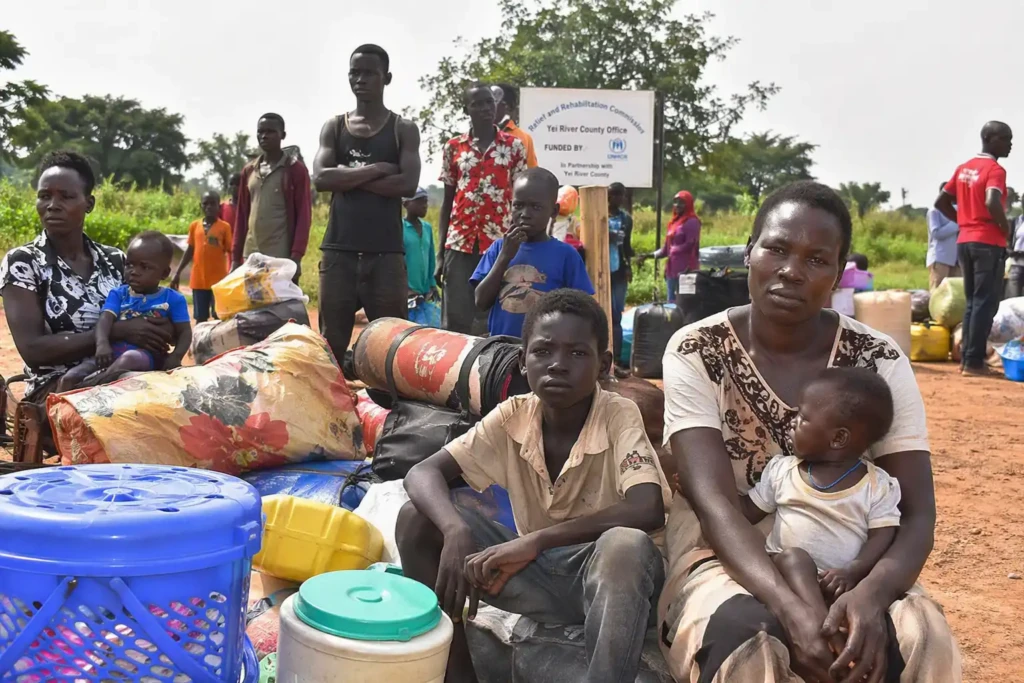 Voluntary Returnees in Yei (File Photo-Access Radio)