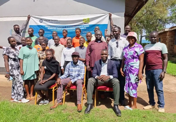 Participants at the training at Yei Community Resource Center ( Photo Credit: Yatta James)