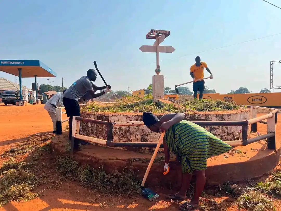 Yei Clean Up Drive Begins as Weekly Saturday Event
