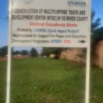 Youth Centre Construction Begins in Yei River County