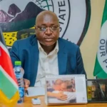 Governor Emmanuel Adil Anthony chaired a security meeting in Lainya County on Friday. Photo Credit-Press Unit, Office of the Governor-CES