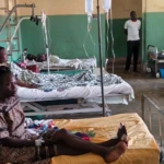 Patients at Yei Civil Hospital
