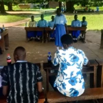 Pupils at JCC Hai negli Gondokoro Branch during the debate