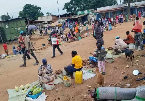 Residents in Yei town (File Photo-Access Radio)