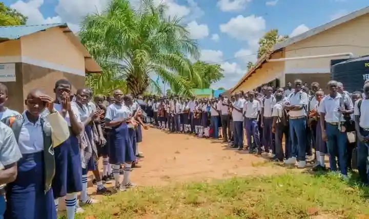 Students of Yei Day Secondary School-Photo Credit-Press Unit, Office of the Governor