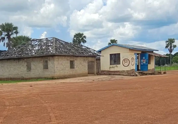 Waiting Lounge at Yei air Strip