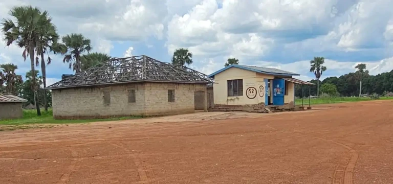 Waiting Lounge at Yei air Strip