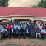 Yei stakeholders during the meeting