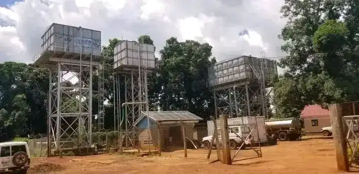 Yei town Water Plant-Photo Credit-James Innocent