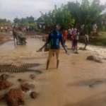 A flooded Stream in Yei River County-File Photo. Photo Credit-Hand Out