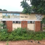 A Public Toilet at Yei Supper Market a new home for wild and Domestic animals in Yei town-Photo Credit-Yeka Joel Denis