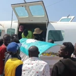 Body of Eresto Taban Luate Arrives in Yei River County