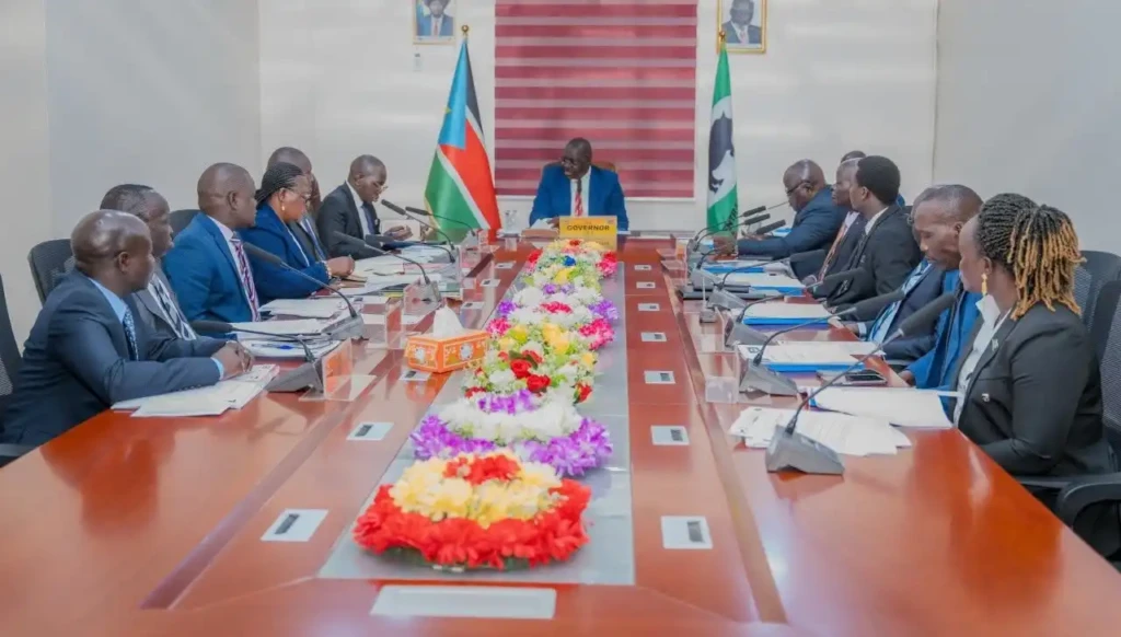 CES Cabinet Meeting Chaired by Governor Emmanuel Adil Anthony