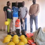 Donated Items to the Keep Yei town clean Initiative-Photo Credit-Atlabara FC