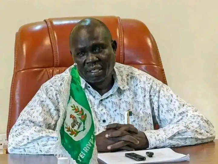 Fomer Yei River County Commissioner Samuel Henry Malimbo-File photo Access Radio