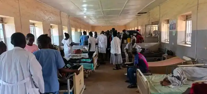 In patient Ward at Yei civil hospital-Photo Credit-Emmanuel Malish Richard - Access Radio