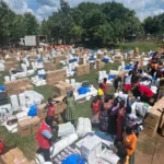 Kajo-Keji IDPs recieving Food Aid-Photo Credit-ICRC-South Sudan