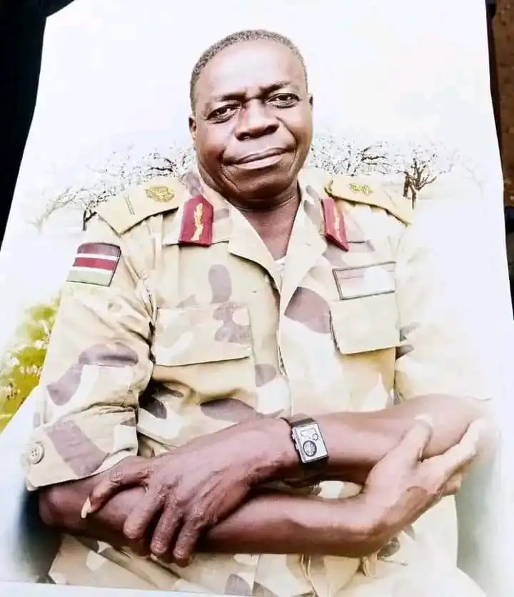 Late Major General John Omoyo. Photo Credit-Gaga Frank