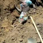 Late Peter Mambu died in a gold mining area in Bidi-Bidi Refugee camp. Photo Credit-Handout