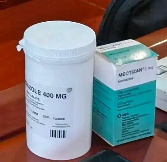 Medicines displayed during the luanch. Photo Credit-James Innocent