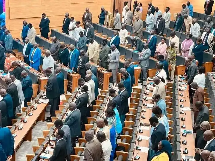 MPs for a parliament session in Juba-Photo Credit-Hand out