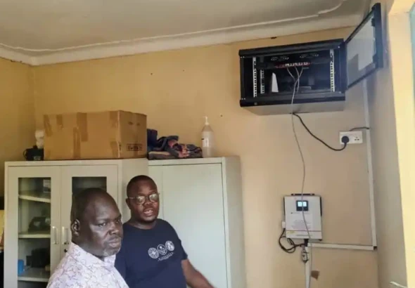 Nimule Hospital and Church Receive Internet