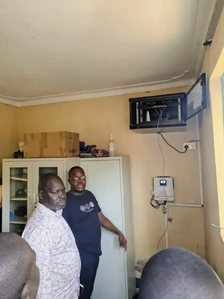 Nimule Hospital and Church Receive Internet