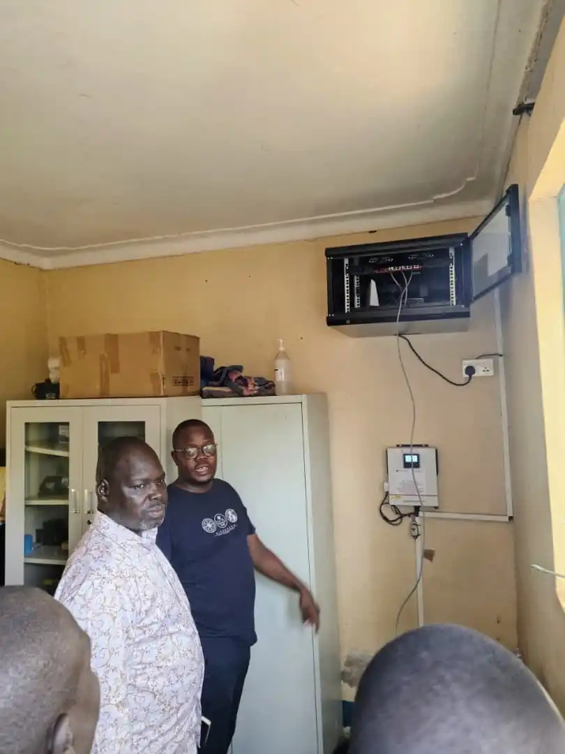 Nimule Hospital and Church Receive Internet