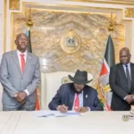 President Kiir Signed Elections Bill into Law-Photo credit- Press Unit, Office of the President
