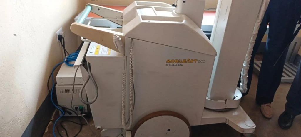 The New Digital X-ray Machine