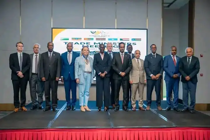 Trade Ministers in Adis Ababa-Photo Credit-Press Unit, Ministry of trade and Industry-South Sudan