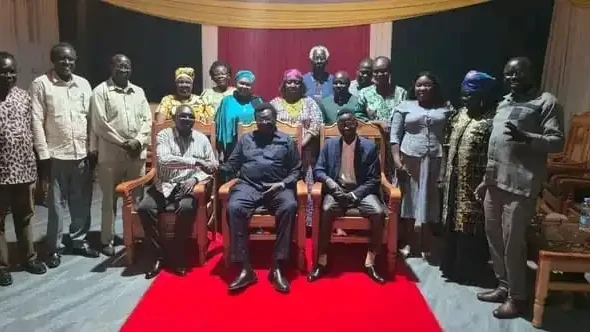 Yei community Leaders met Caretaker Governor Jadalla