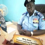 Yei River County Police Chief Yoasa Lujang Kamba-File Photo Access Radio