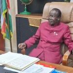 Akol Paul Kordit Briefs James Wani Igga in Juba