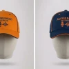 Branded Cap - Access Radio - Dark Blue and Orange