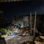 Commissioner Inspects Kuburi Haboba Fire Scene