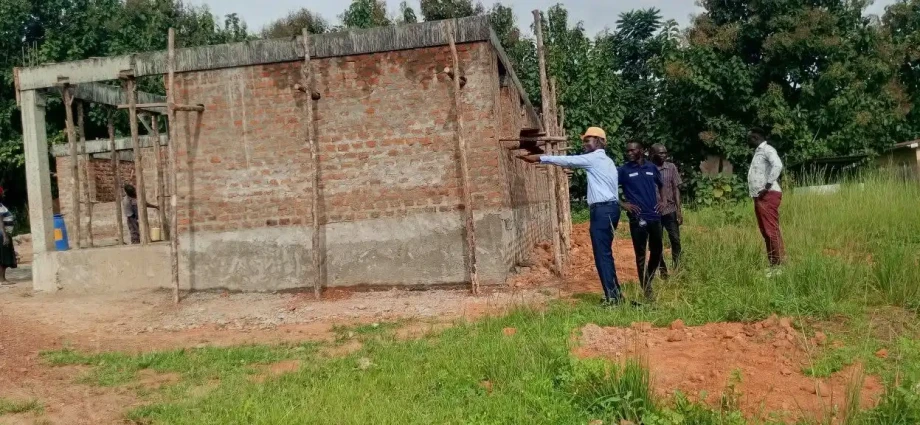 Construction Advances at Yei Youth Centre