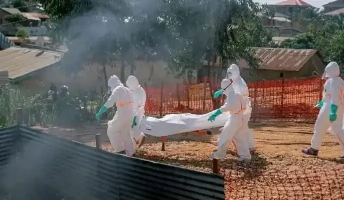 Ebola Drill Exercise conducted in Yei town (File Photo) -Access Radio