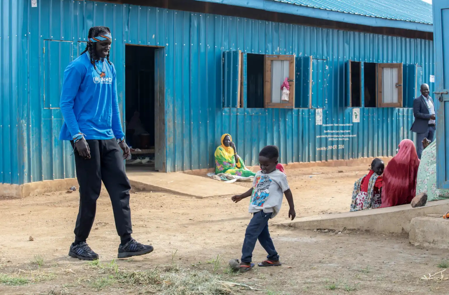 South Sudanese NBA Star Wenyen Gabriel Named UNHCR Goodwill Ambassador