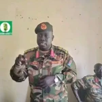 Greater Yei Region Army Commander Major General John Lual Tong-File Photo-Access Radio