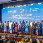 High level Trade ministry officials pose for a group photo in Acra Ghana-Photo Credit-Ministry of Trade and Investment-RSS
