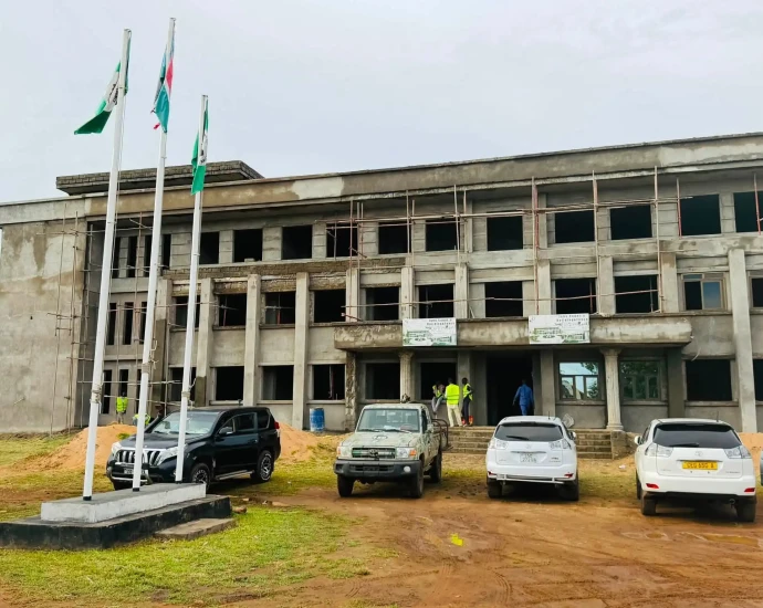 Juba County Headquarters Finishing Works Continue in Kapuri