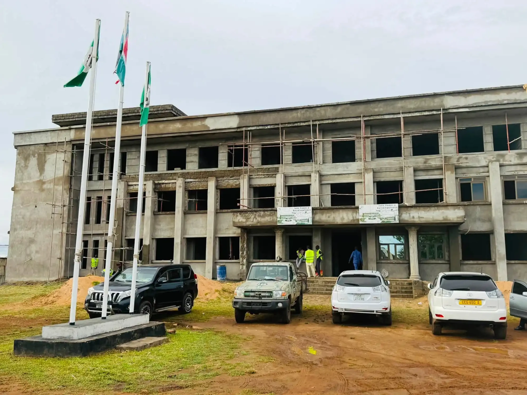 (Video) – New Juba County Headquarters Takes Shape in Kapuri