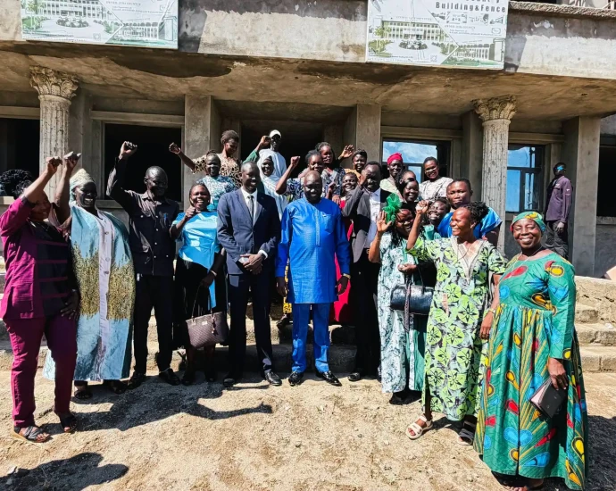 Juba County Market Cleanup Draws Business Support